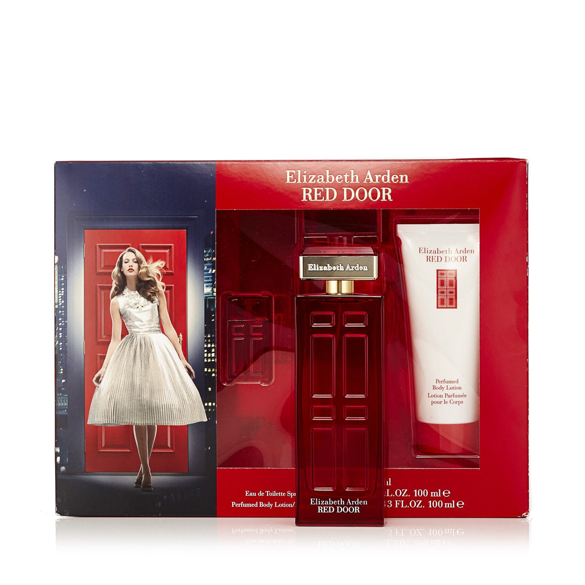 Red Door Gift Set Eau de Toilette, Body Lotion and Miniature for Women by Elizabeth Arden  3.3 oz.