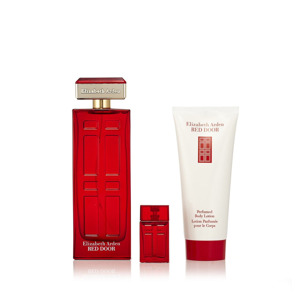 Red Door Gift Set Eau de Toilette, Body Lotion and Miniature for Women by Elizabeth Arden  3.3 oz.