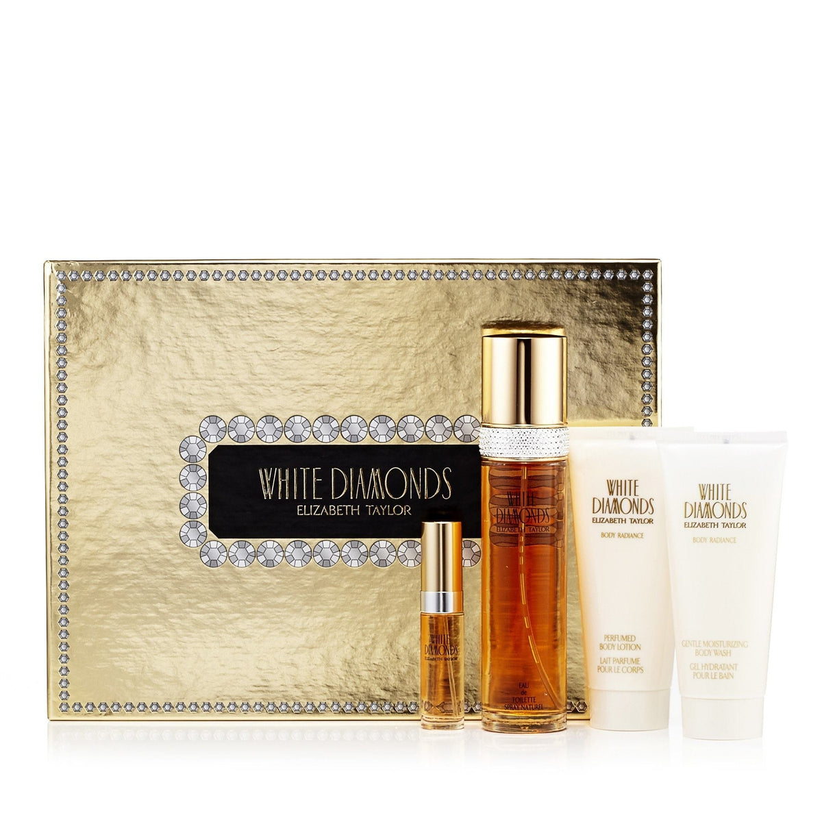 Elizabeth Taylor White Diamonds Gift Set Womens 3.3 oz.