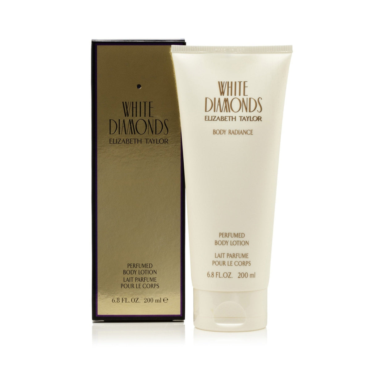 White Diamonds Body Lotion for Women by Elizabeth Taylor 6.8 oz.