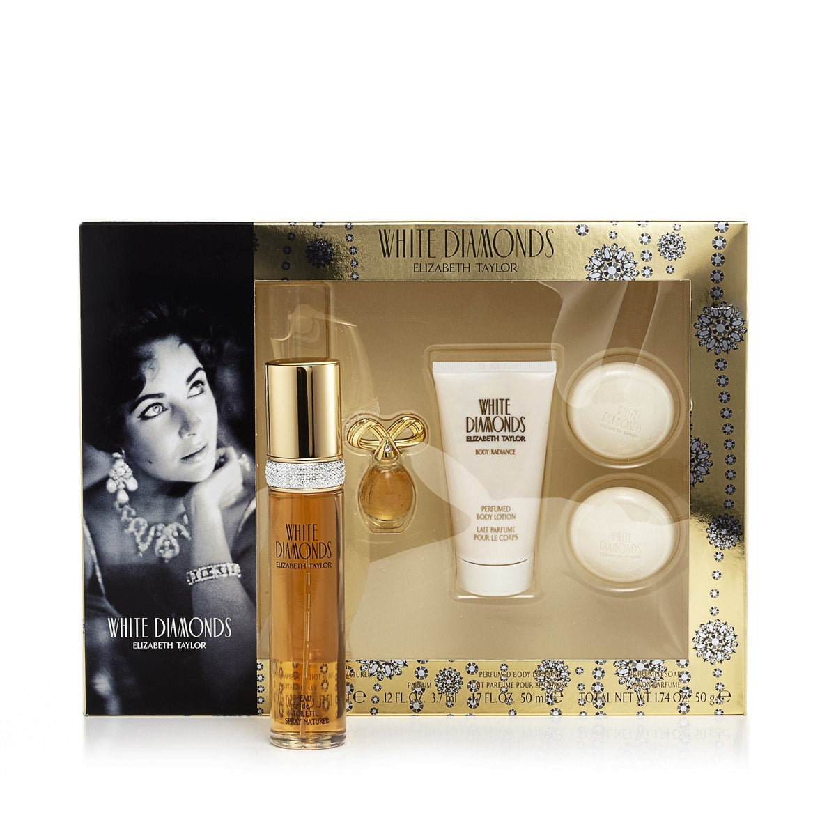 Elizabeth Taylor White Diamonds Gift Set Womens 1.7 oz. 