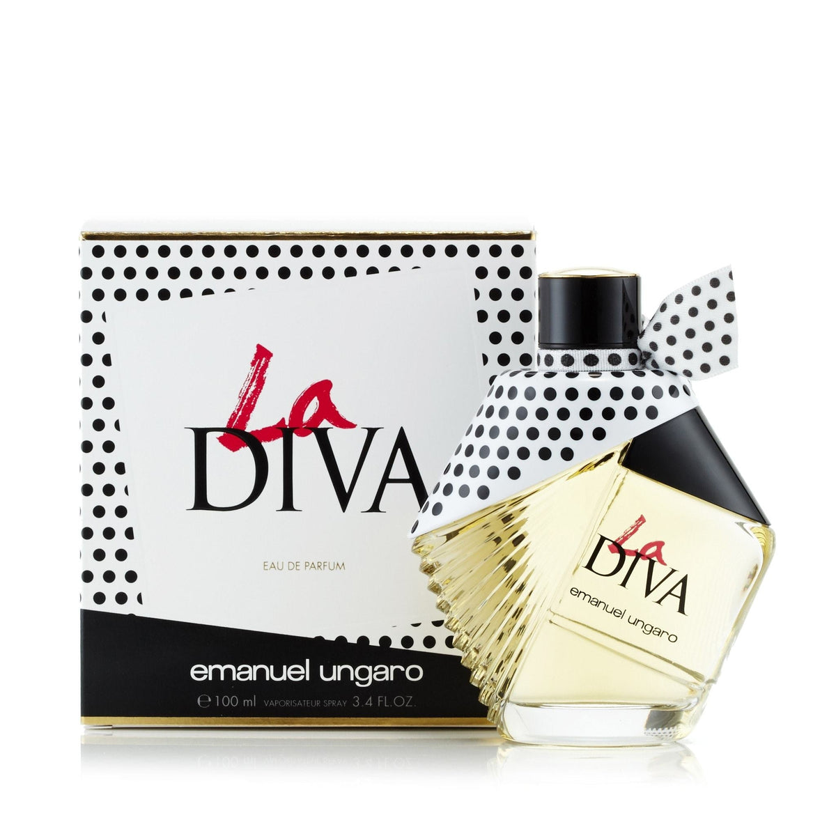 La Diva Eau de Parfum Spray for Women by Emanuel Ungaro 3.4 oz.