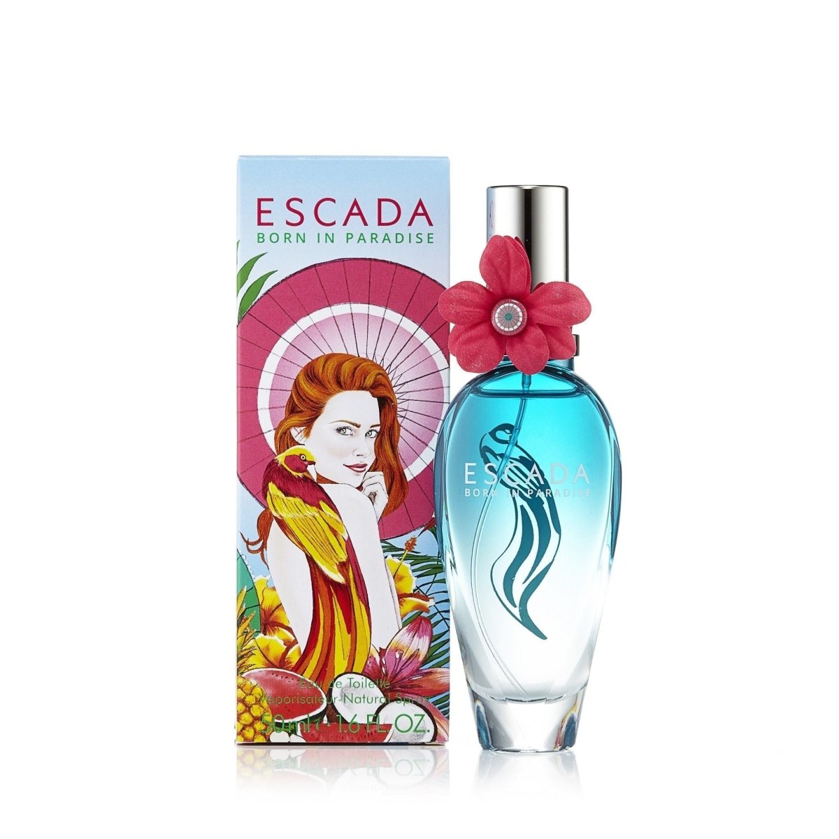 Born in Paradise Eau de Toilette Spray for Women by Escada 1.7 oz.