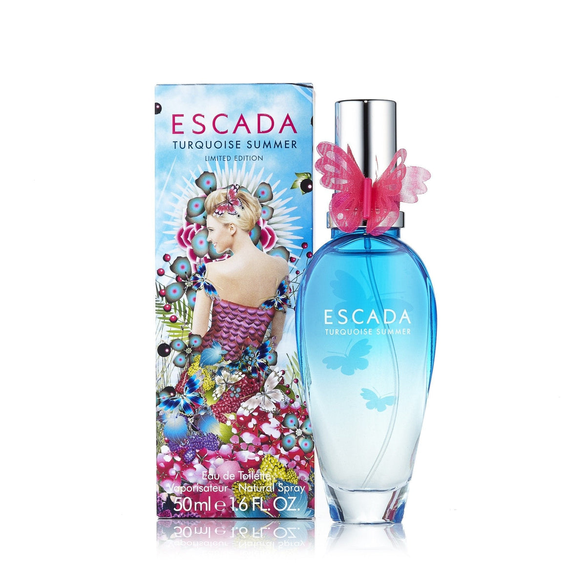  Turquoise Summer Eau de Toilette Spray for Women by Escada 1.6 oz.