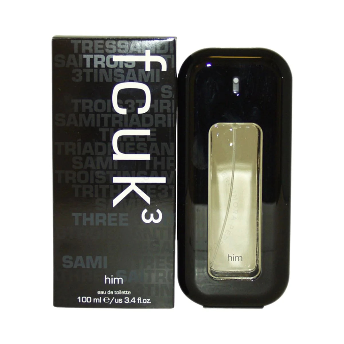 FCUK 3 EDT Spray for Men by FRENCH CONNECTION UK