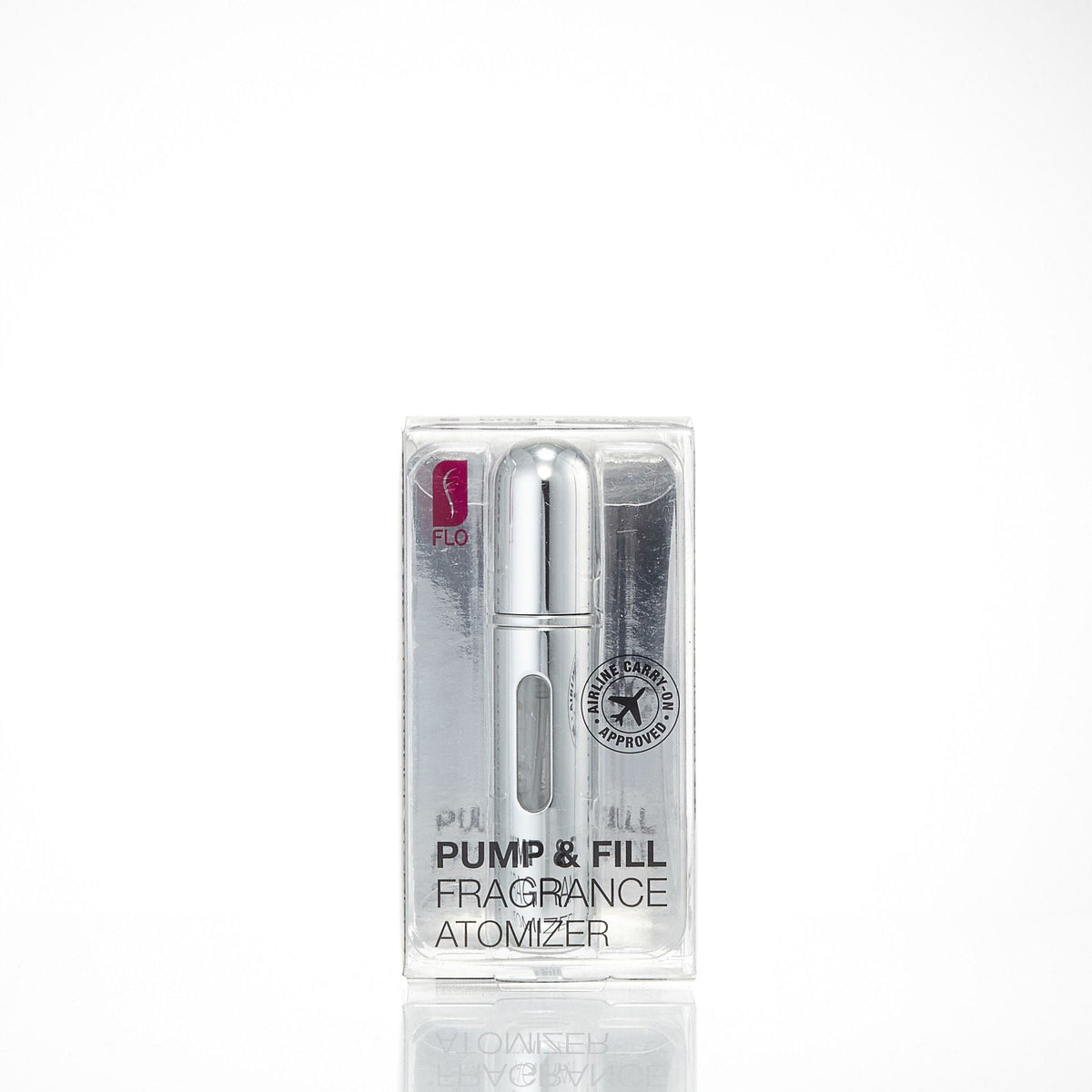 Pump and Fill Fragrance Atomizer by Flo Silver