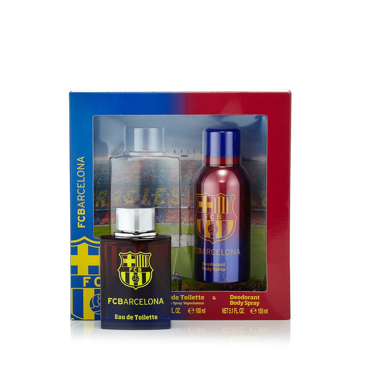 FC Barcelona Gift Set for Men by FC Barcelona 3.4 oz.