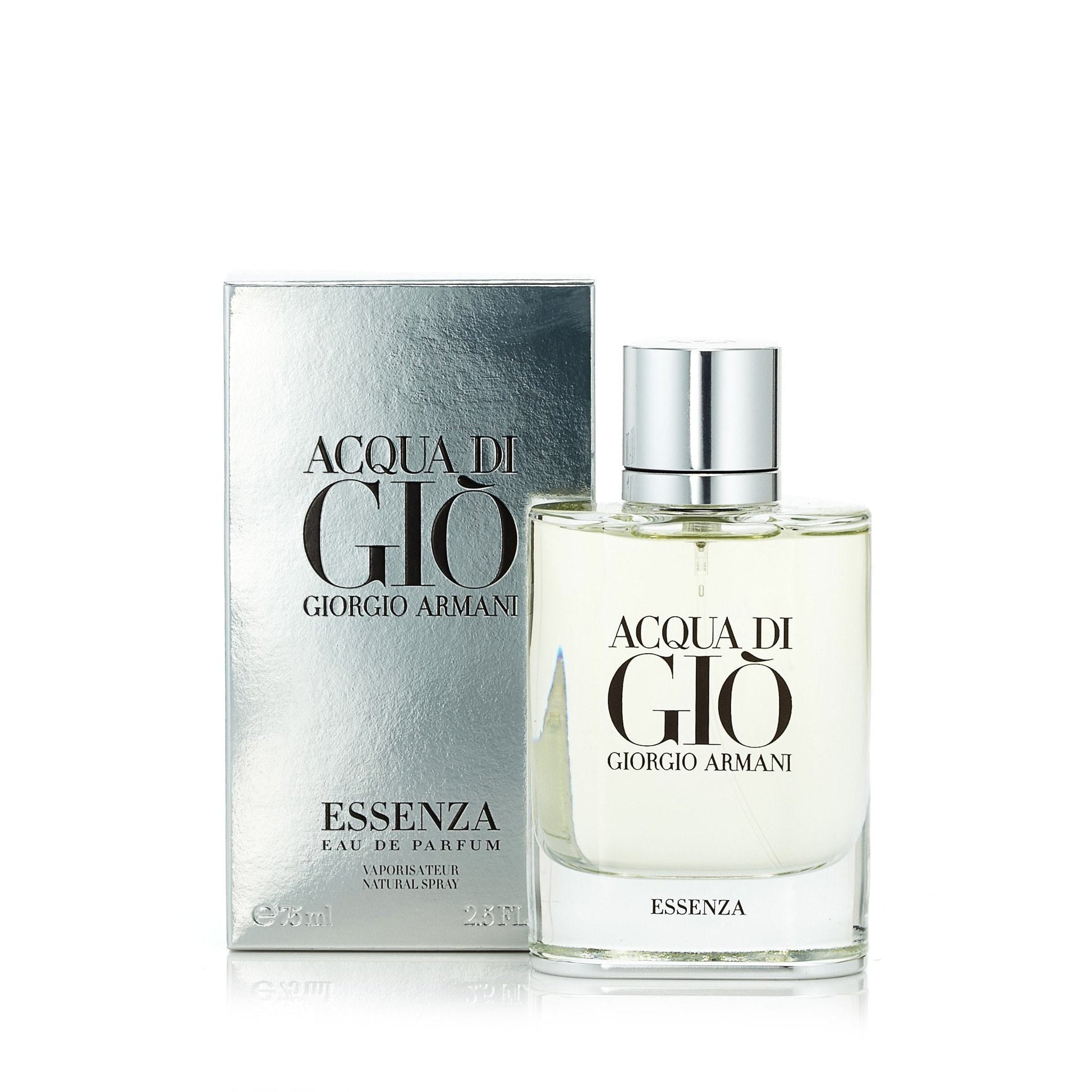 Acqua Di Gio Essenza Eau de Parfum Spray for Men by Giorgio Armani 2.5 oz.