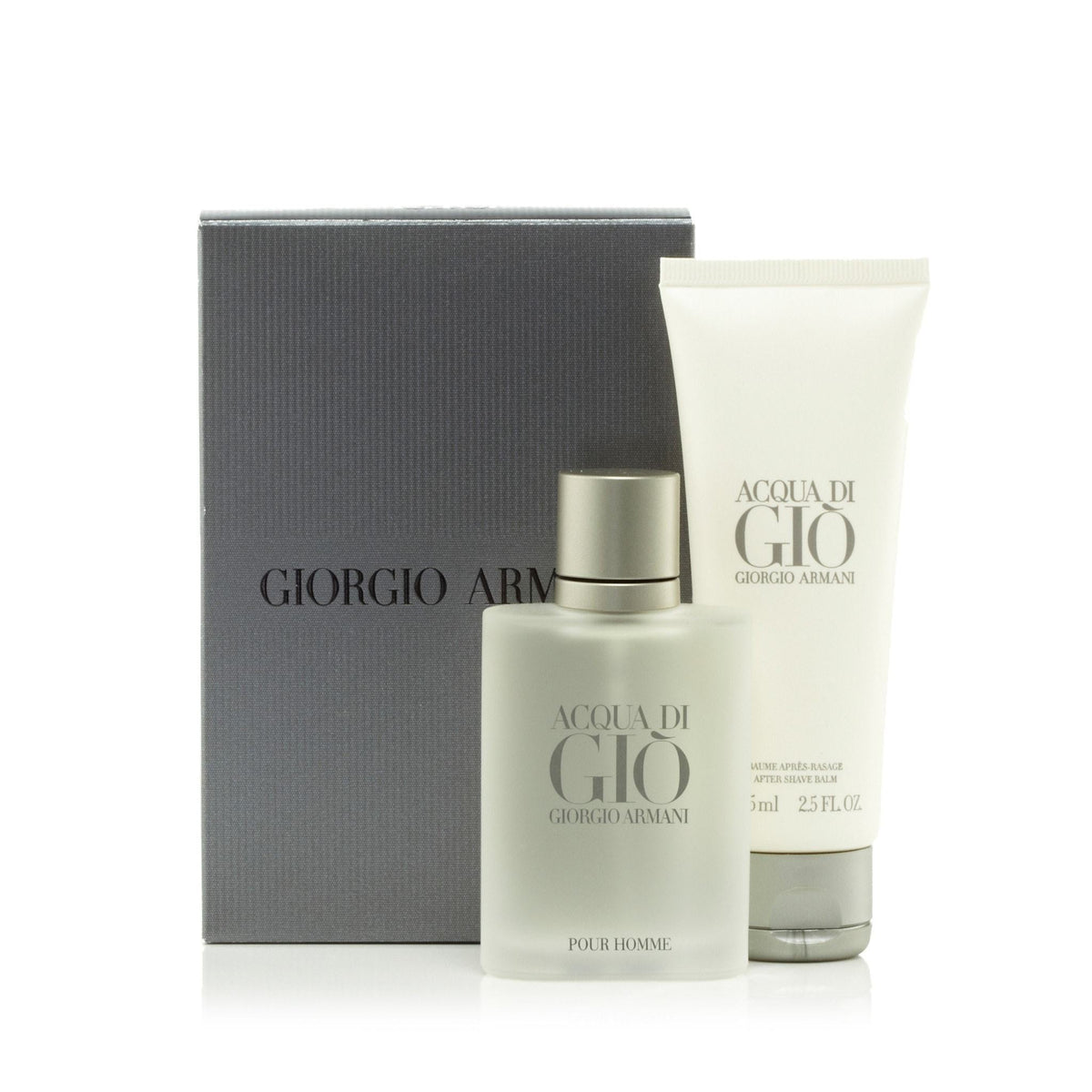 Giorgio Armani Acqua Di Gio Gift Set Mens with Eau de Toilette spray 1.7 oz and after shave with box