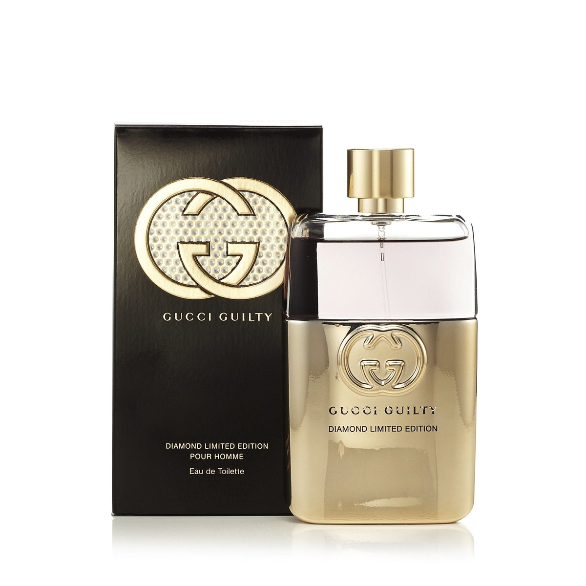 Guilty Diamond Limited Edition Eau de Toilette Spray for Men by Gucci 3.0 oz.