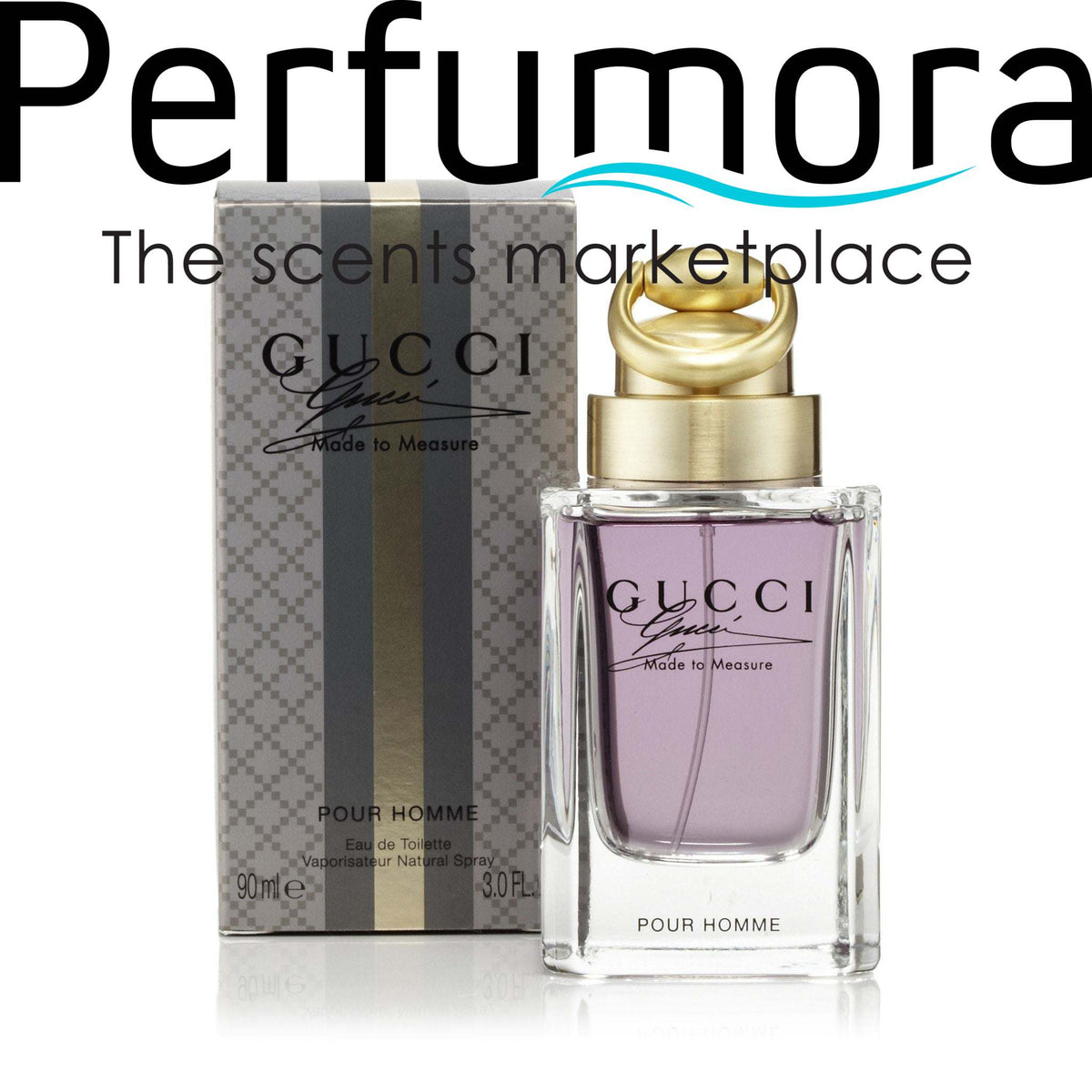 Gucci Made To Measure Eau de Toilette Mens Spray 3 oz.