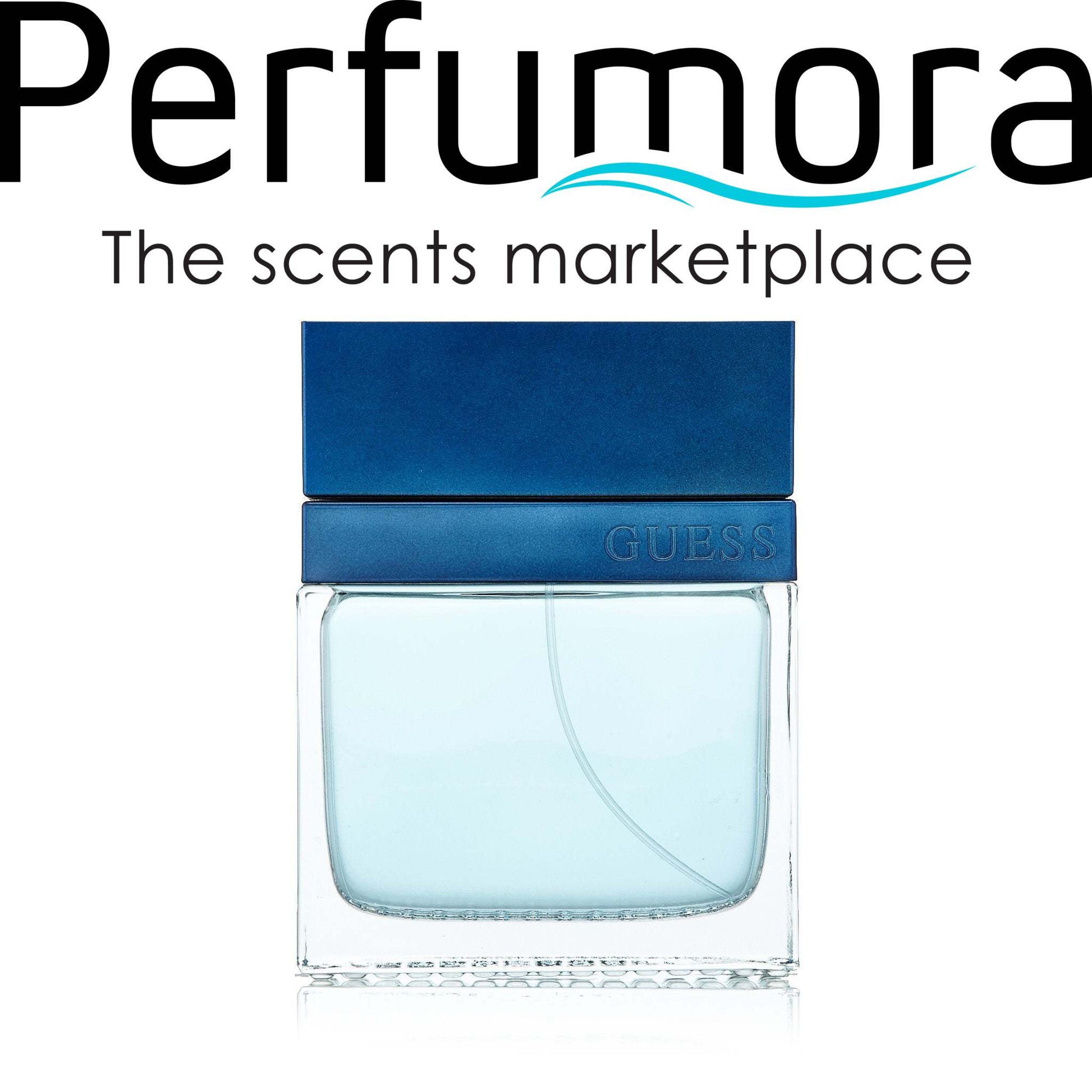 Seductive Homme Blue Eau de Toilette Spray for Men by Guess 3.4 oz.