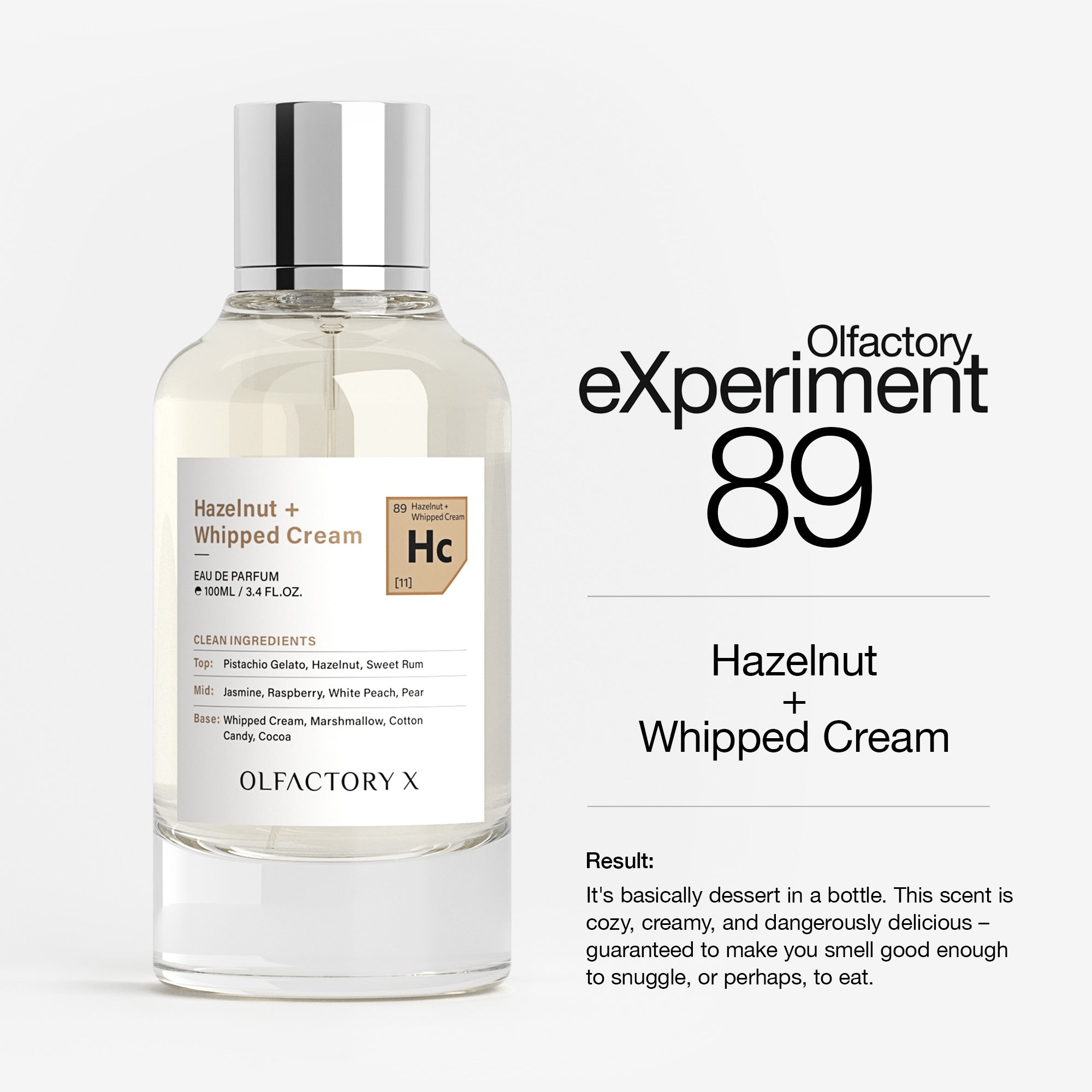 Hazelnut + Whipped Cream