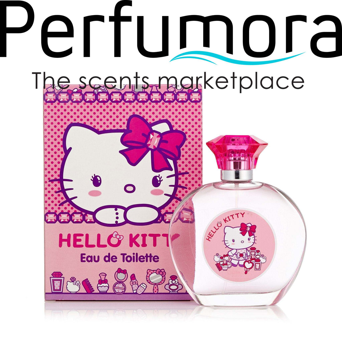 Hello Kitty Eau de Toilette Spray for Girls by Hello Kitty 3.4 oz.
