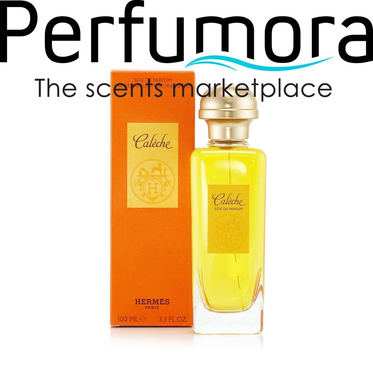 Caleche Eau de Parfum Spray for Women by Hermes 3.3 oz.
