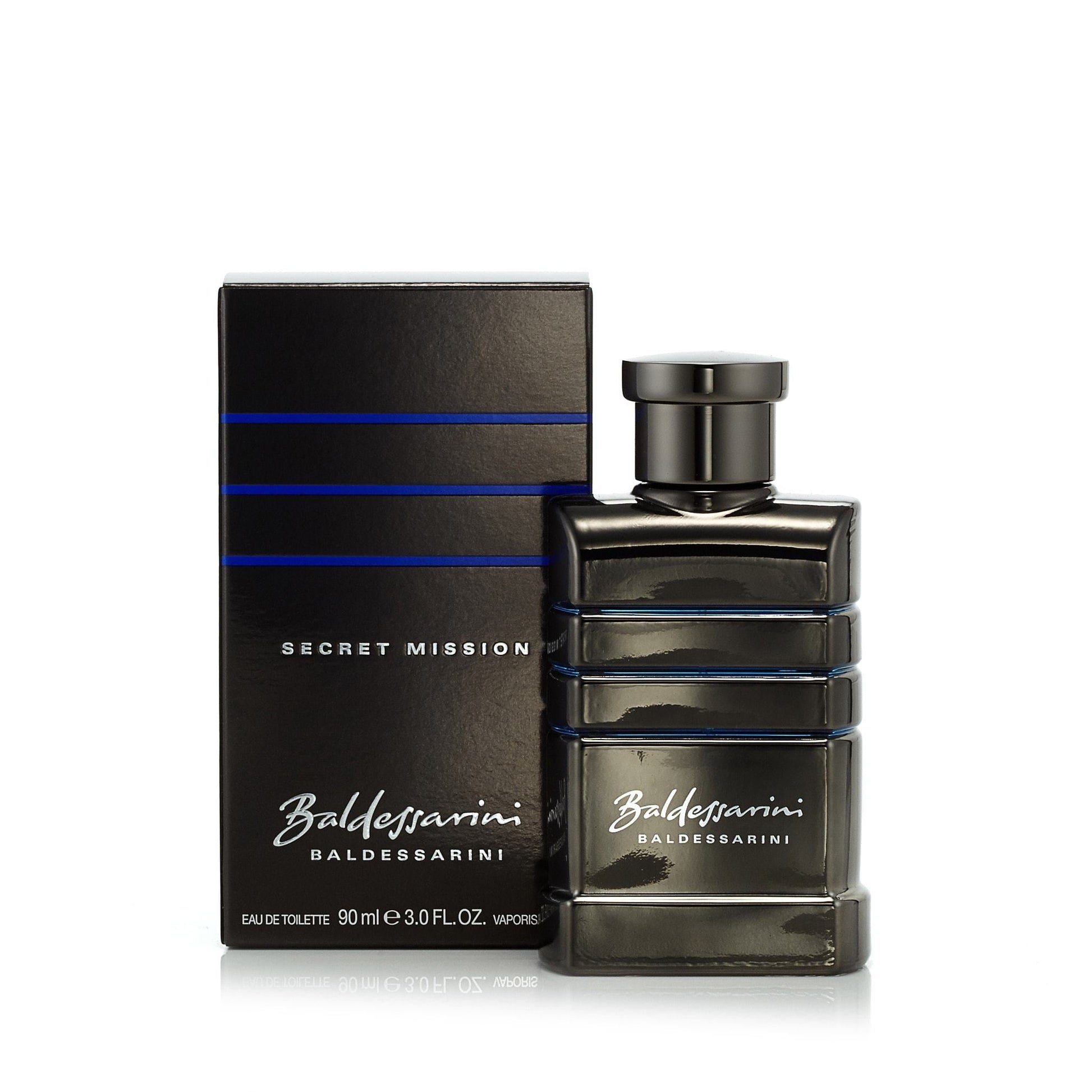 Baldessarini Secret Mission Eau de Toilette Spray for Men by Hugo Boss 3.0 oz.