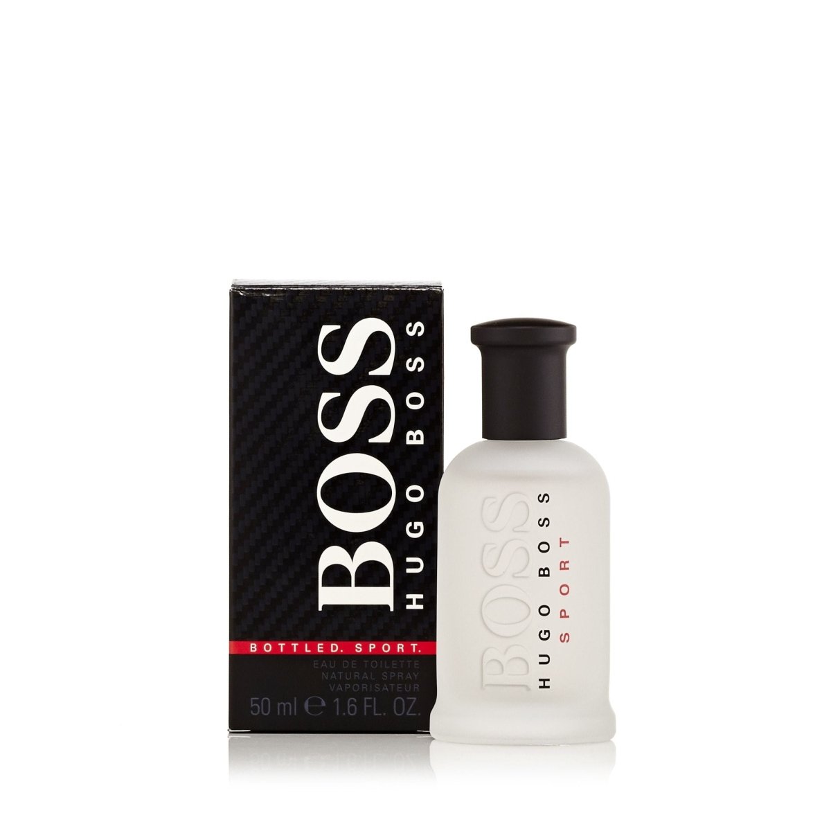 Bottled Sport Eau de Toilette Spray for Men by Hugo Boss 1.7 oz.