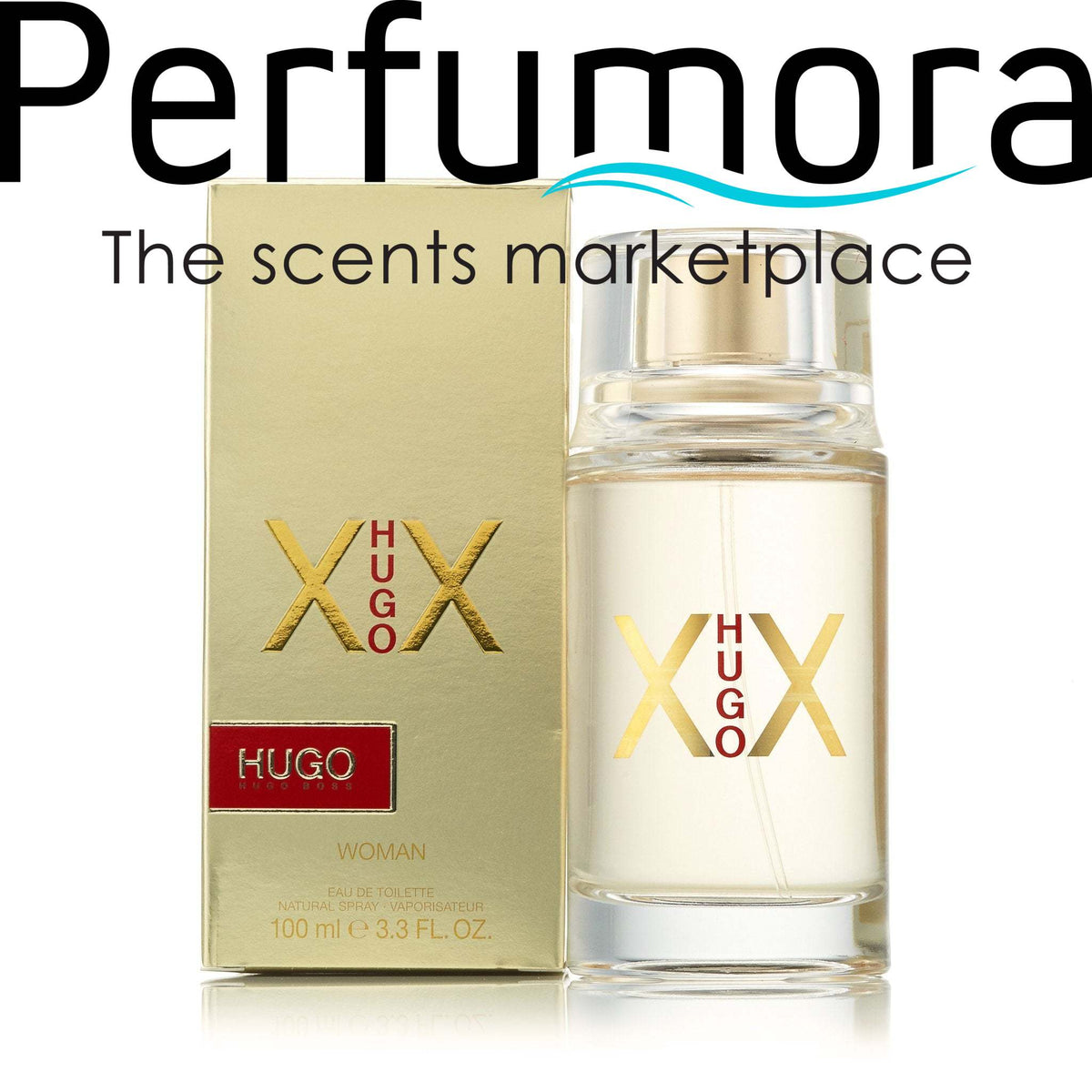 Hugo XX Eau de Toilette Spray for Women by Hugo Boss 3.4 oz.