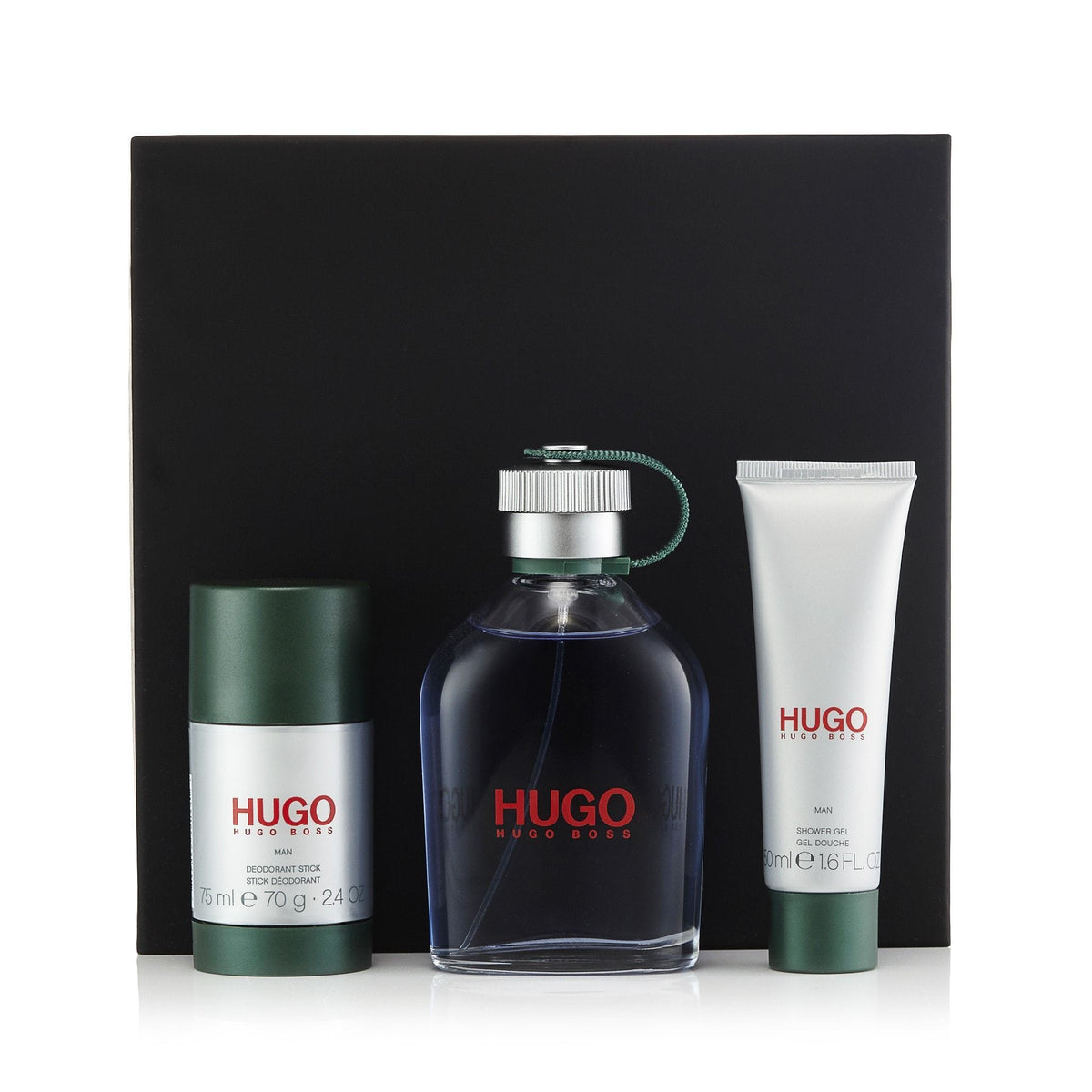 Hugo Green Set for Men by Hugo Boss 4.2 oz.