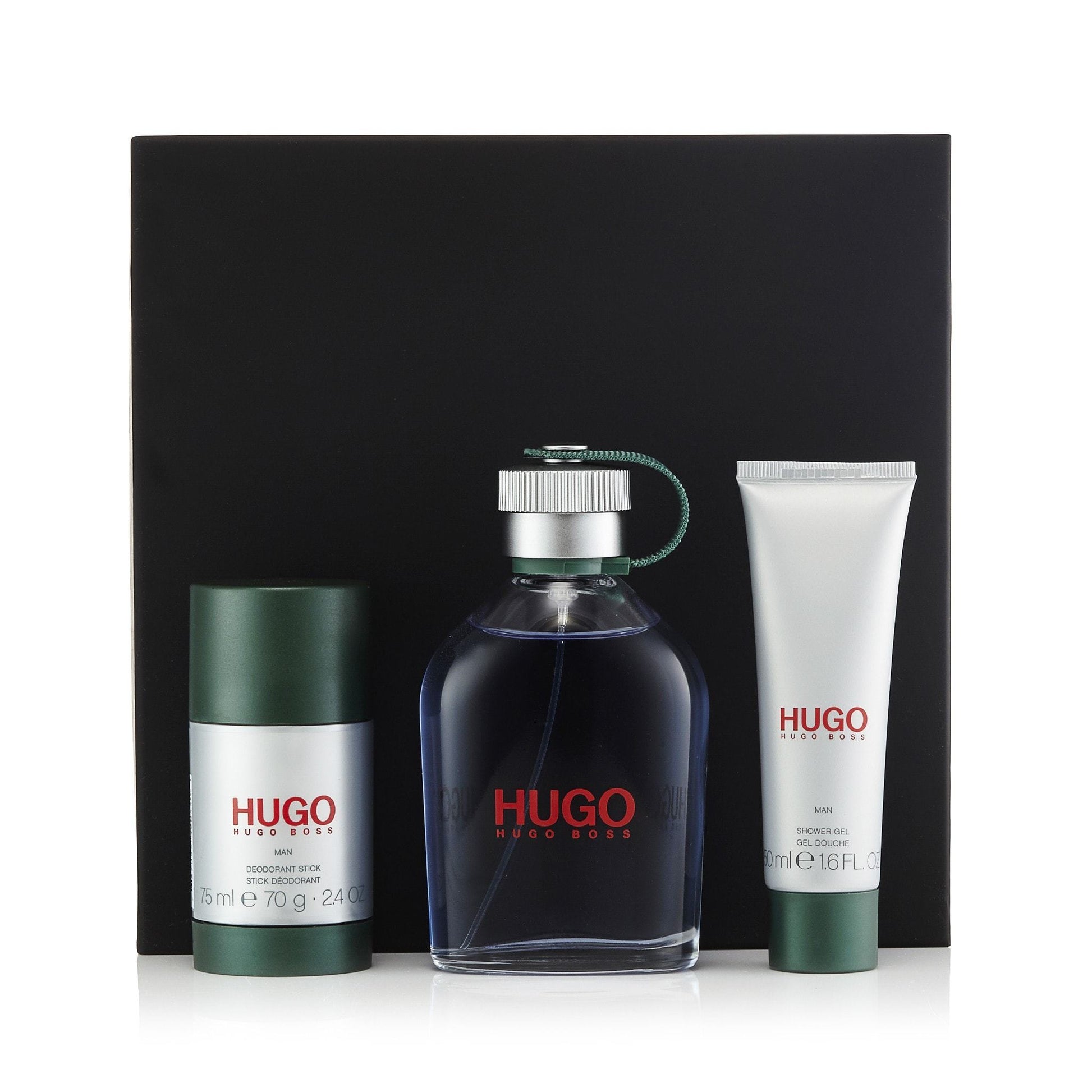 Hugo Green Set for Men by Hugo Boss 4.2 oz.