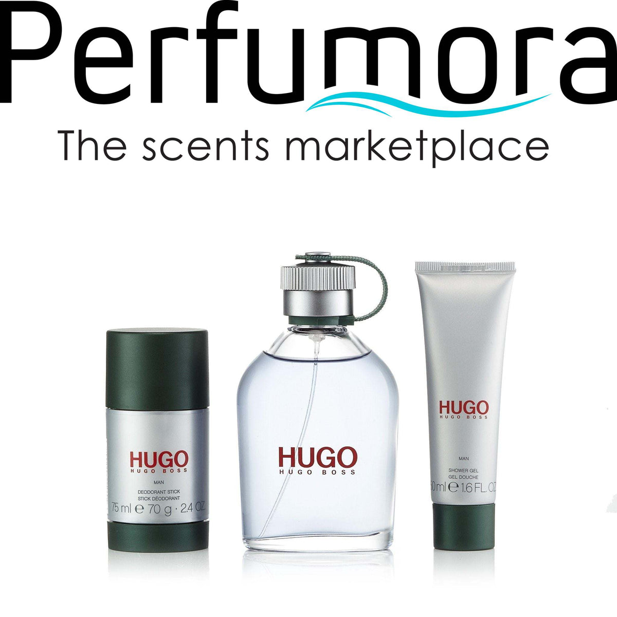 Hugo Green Set for Men by Hugo Boss 4.2 oz.