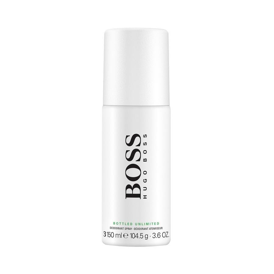 Bottled Unlimited Deodorant Spray for Men by Hugo Boss