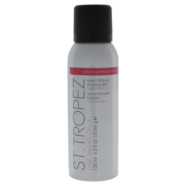 One Night Only Wash Off Body Bronzing Mist - Light Medium by St. Tropez for Unisex - 4.2 oz Mist