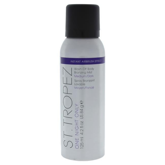 One Night Only Wash Off Body Bronzing Mist - Medium Dark by St. Tropez for Unisex - 4.2 oz Mist