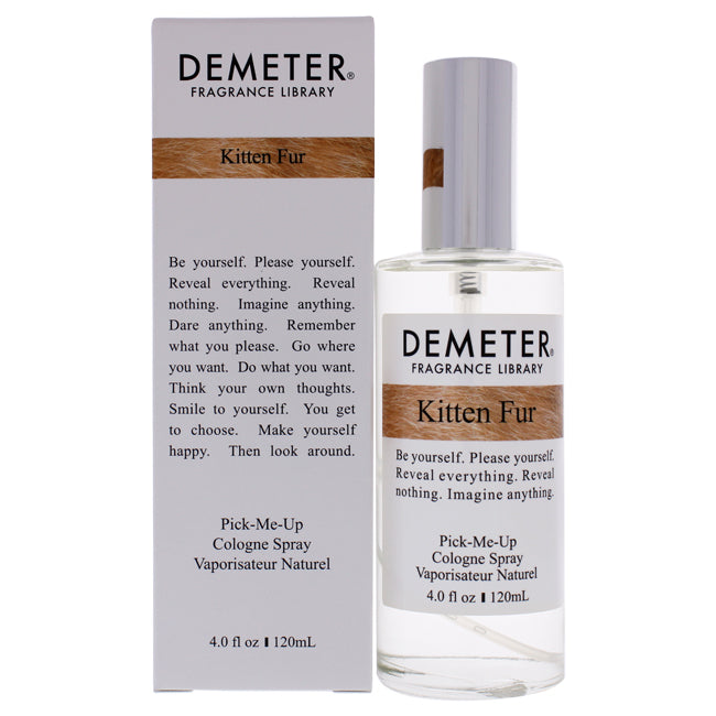 Kitten Fur by Demeter for Unisex - Cologne Spray