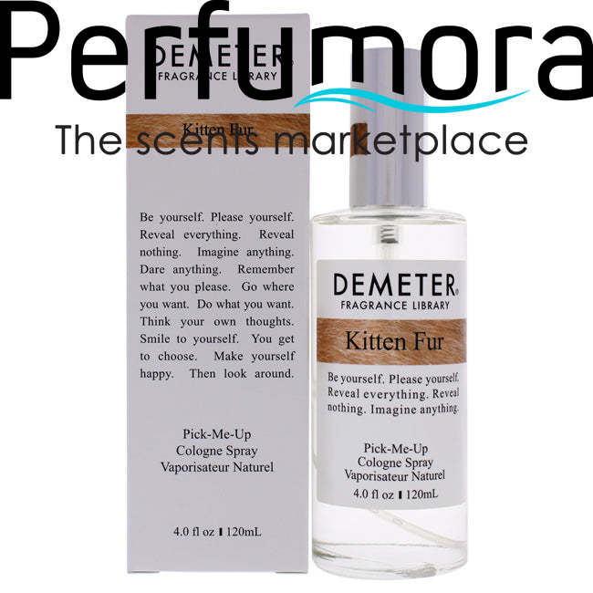 Kitten Fur by Demeter for Unisex - Cologne Spray