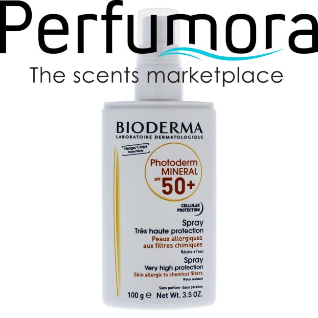 Photoderm Mineral Spray SPF 50 by Bioderma for Unisex - 3.5 oz Sunscreen