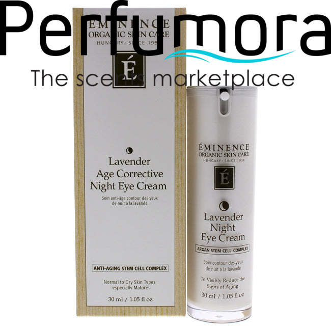 Lavender Age Corrective Night Eye Cream by Eminence for Unisex - 1.05 oz Cream