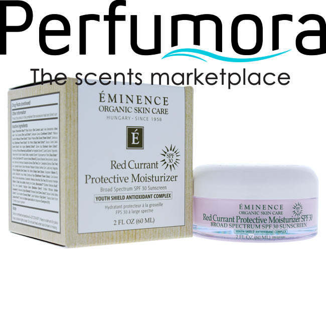 Red Currant Protective Moisturizer SPF 30 Sunscreen by Eminence for Unisex - 2 oz Sunscreen