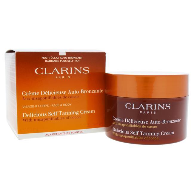 Delicious Self Tanning Cream by Clarins for Unisex - 5.3 oz Cream