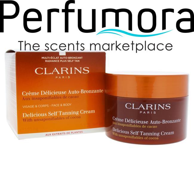 Delicious Self Tanning Cream by Clarins for Unisex - 5.3 oz Cream