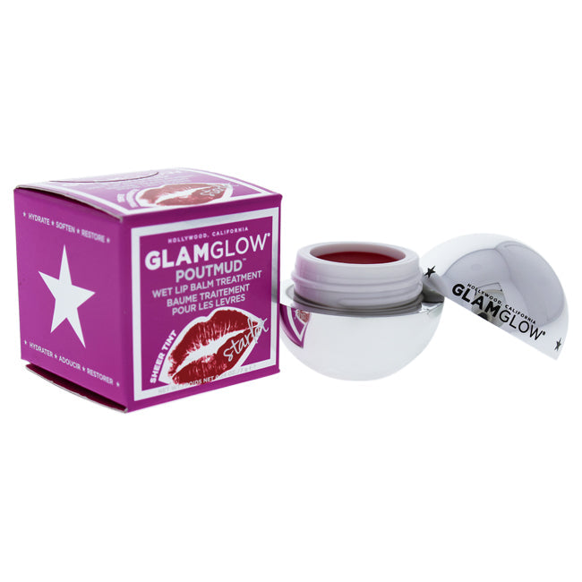 Poutmud Wet Lip Balm Treatment - Starlet by Glamglow for Women - 0.24 oz Lip Balm
