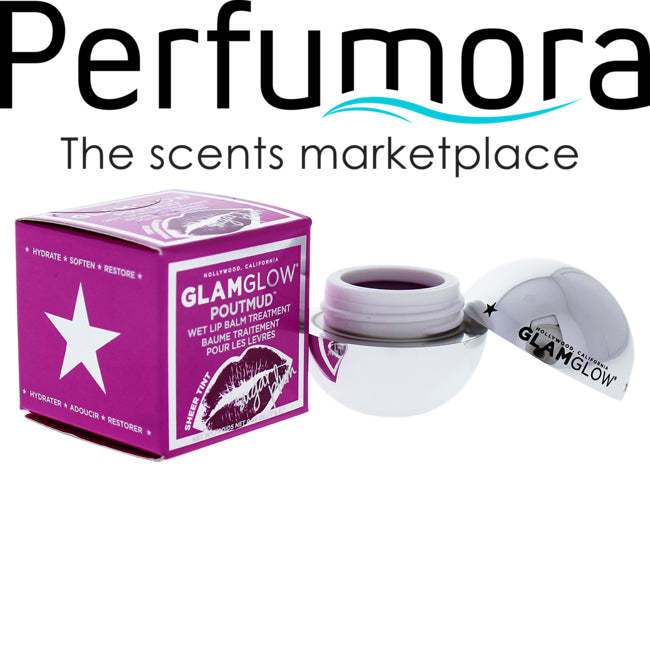 Poutmud Wet Lip Balm Treatment - Sugar Plum by Glamglow for Women - 0.24 oz Lip Balm