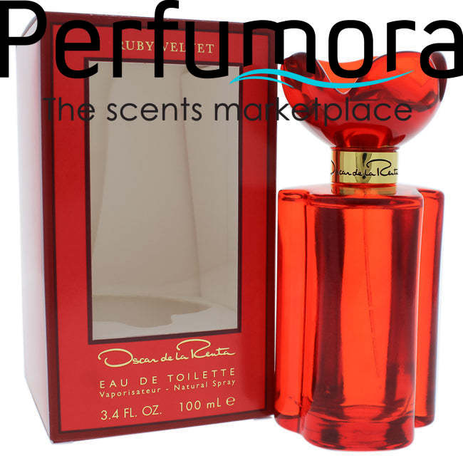 Ruby Velvet by Oscar De La Renta for Women - Eau De Toilette Spray