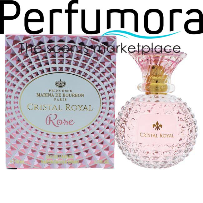 CRISTAL ROYAL ROSE BY PRINCESSE MARINA DE BOURBON FOR WOMEN -  Eau De Parfum SPRAY