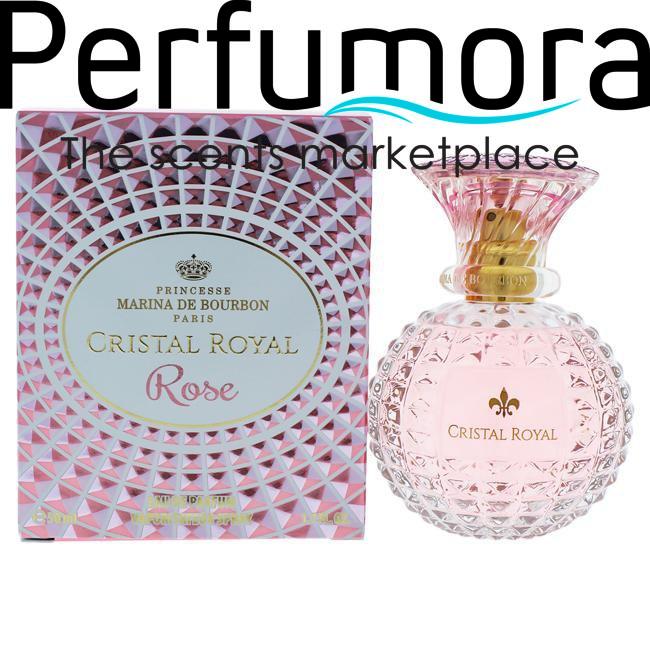 CRISTAL ROYAL ROSE BY PRINCESSE MARINA DE BOURBON FOR WOMEN -  Eau De Parfum SPRAY