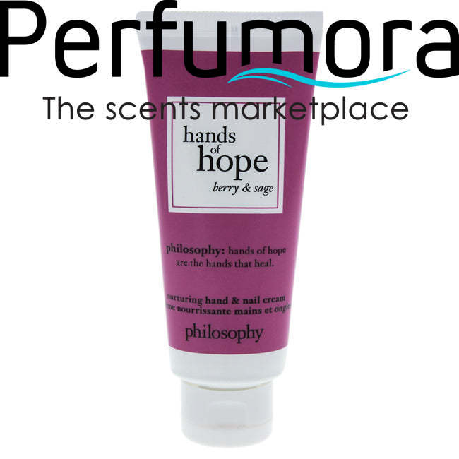 Hands of Hope - Berry And Sage Cream by Philosophy for Unisex - 1 oz Hand Cream