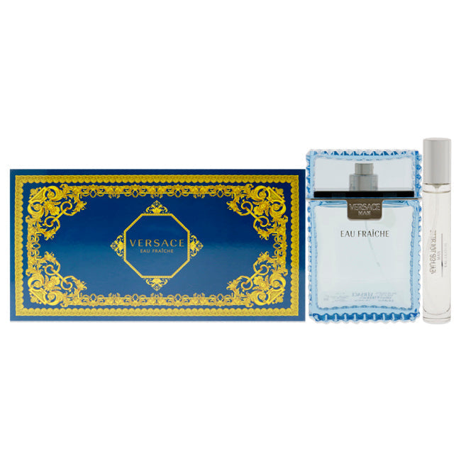 Versace Man Eau Fraiche by Versace for Men - 3 Pc Gift Set 