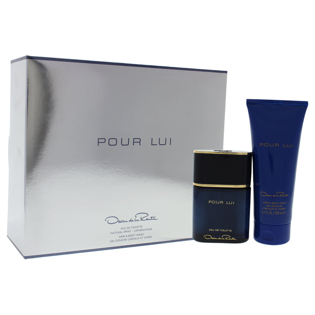 Oscar Pour Lui by Oscar De La Renta for Men - 2 Pc Gift Set