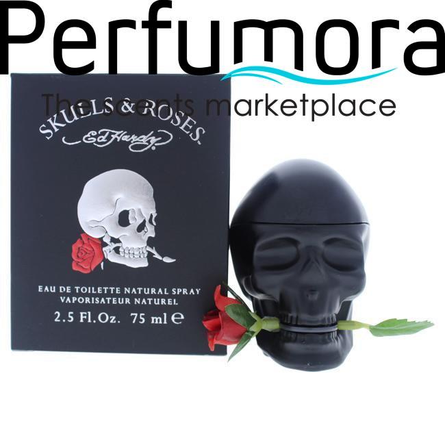 ED HARDY SKULLS AND ROSES BY CHRISTIAN AUDIGIER FOR MEN -  Eau De Toilette SPRAY