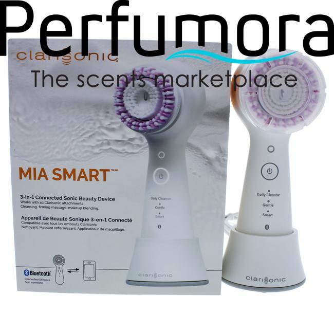 Mia Smart 3-In-1 Connected Sonic Beauty Device - White by Clarisonic for Unisex - 1 Pc Cleansing Bru