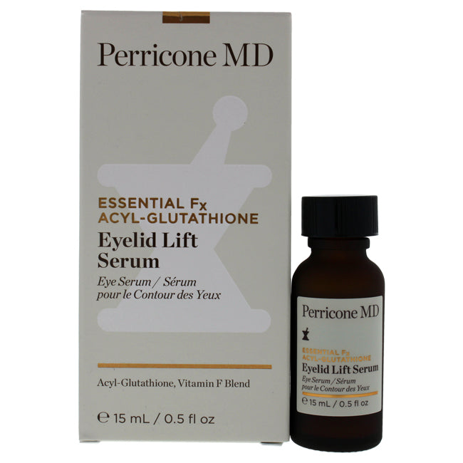 Essential FX Acyl-Glutathione Eyelid Lift Serum by Perricone MD for Unisex - 0.5 oz Serum