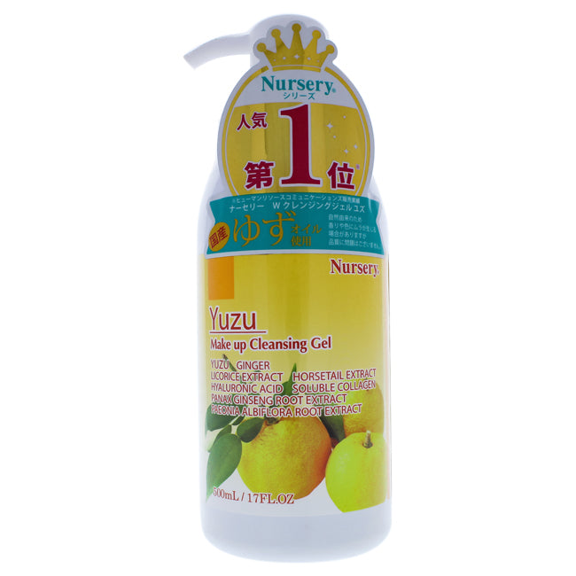 Yuzu Make up Cleansing Gel by Nursery for Women - 17 oz Cleanser