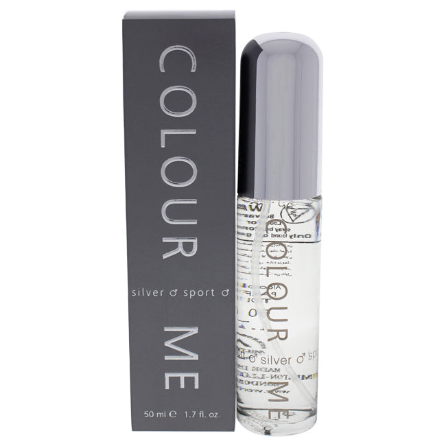 Colour Me Silver Sport by Milton-Lloyd for Men - EDT Spray