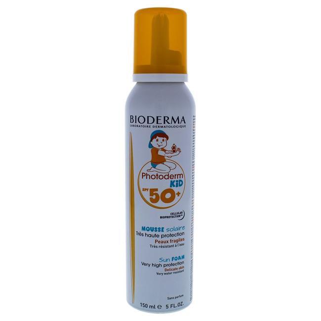 Photoderm Kid Sun Foam SPF 50 by Bioderma for Unisex - 5 oz Sunscreen