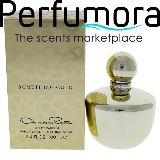 SOMETHING GOLD BY OSCAR DE LA RENTA FOR WOMEN -   Eau De Parfum SPRAY